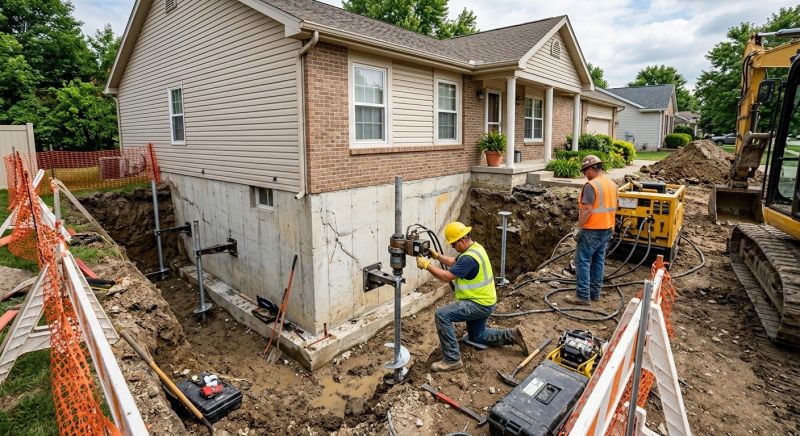 Foundation Renovation in Greenville, SC