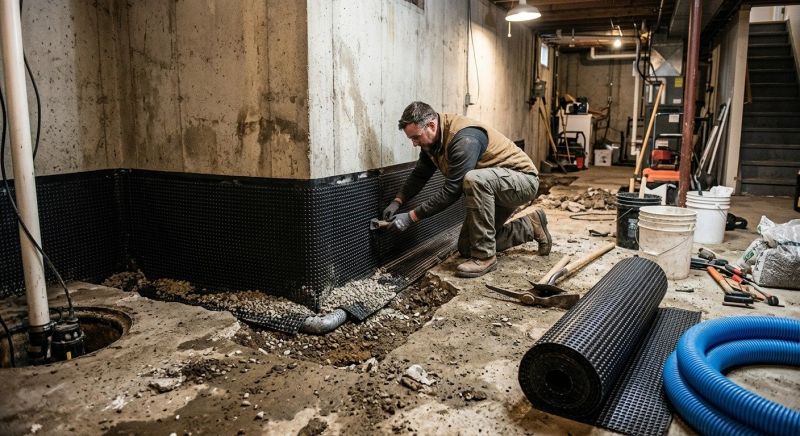 Wet Basement Solutions in Fort Wayne, IN